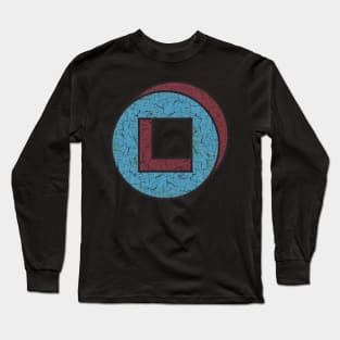 David's  Square in Cicrle Long Sleeve T-Shirt